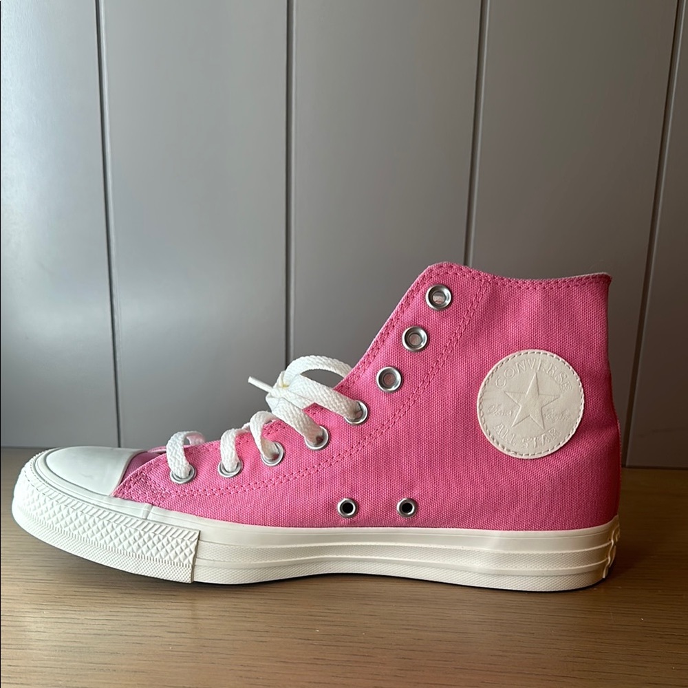 Converse Pink High-Top Sneakers